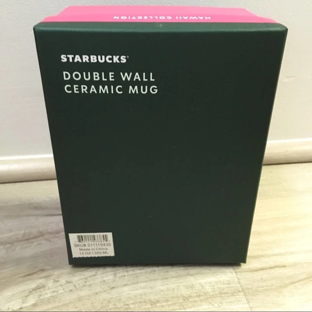NEW Starbucks Hawaii Collection Double Wall Cup‎